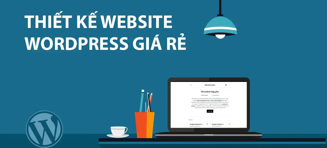 Thiết kế website WordPress giá rẻ: Chuẩn SEO 2025
